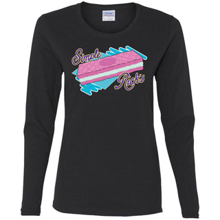 Rick And Morty Simple Rick's Wafer Cookie Women Long Sleeve Shirt