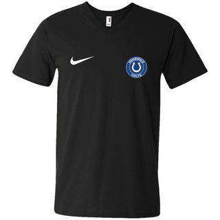 Nike Indianapolis Colts Nfl Football Men V-Neck T-Shirt