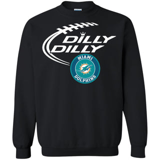 Dilly Dilly Miami Dolphins Nfl Football Unisex Crewneck Pullover Sweatshirt
