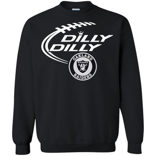 Dilly Dilly Oakland Raiders Nfl Football Unisex Crewneck Pullover Sweatshirt