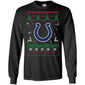 Indianapolis Colts Logo Football Teams Ugly Christmas Sweater Men Long SLeeve Shirt