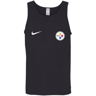 Nike Pittsburgh Steelers Logo Nfl Football Men Tank Top