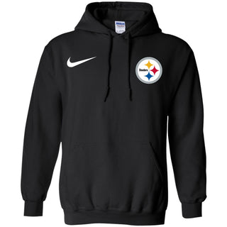 Nike Pittsburgh Steelers Logo Nfl Football Men Pullover Hoodie