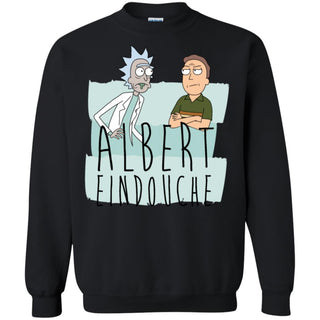Rick And Morty Albert Eindouche Parody Unisex Crewneck Pullover Sweatshirt