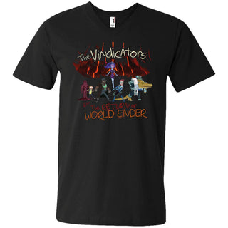 Rick And Morty The Vindicators Men V-Neck T-Shirt