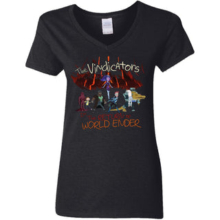 Rick And Morty The Vindicators Women V-Neck T-Shirt