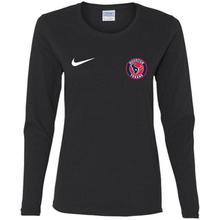 Nike Houston Texans Nfl Football Women Long Sleeve Shirt