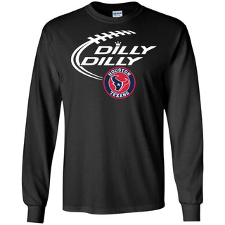 Dilly Dilly Houston Texans Nfl Football Men Long SLeeve Shirt