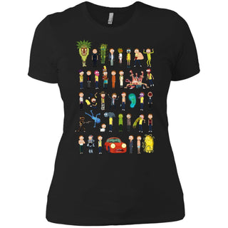 Ricky And Morty The Many Morty's Women T-Shirt