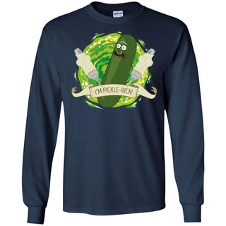 Rick And Morty I'm Pickle Rick Men Long SLeeve Shirt