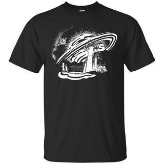 Rick And Morty Dimension 35-c Black And White Men T-Shirt