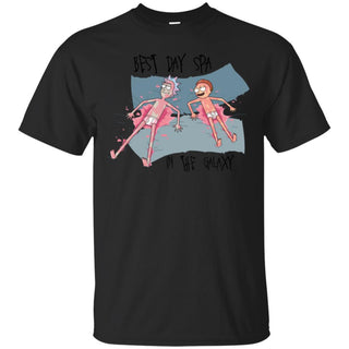 Rick And Morty Best Spa Day In The Galaxy Men T-Shirt