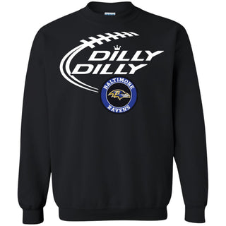 Dilly Dilly Baltimore Ravens Nfl Football Unisex Crewneck Pullover Sweatshirt