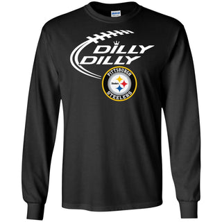 Dilly Dilly Pittsburgh Steelers Nfl Football Men Long SLeeve Shirt
