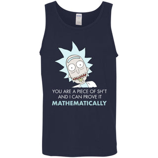 Rick And Morty Mathematical Proof Quote Men Tank Top