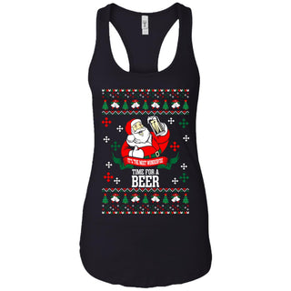 It's The Most Wonderful Time For A Beer Ugly Christmas Women Tank