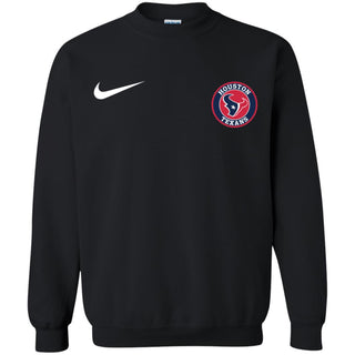Nike Houston Texans Nfl Football Unisex Crewneck Pullover Sweatshirt
