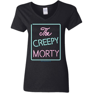 Rick And Morty The Creepy Morty Women V-Neck T-Shirt