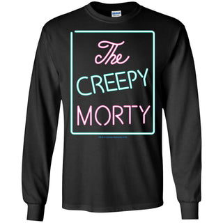 Rick And Morty The Creepy Morty Men Long SLeeve Shirt