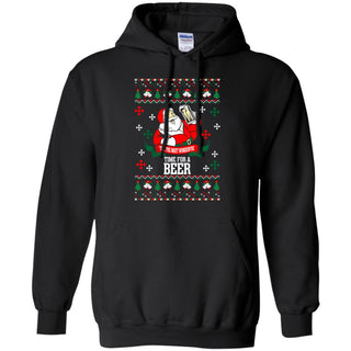 It's The Most Wonderful Time For A Beer Ugly Christmas Men Pullover Hoodie