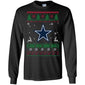 Dallas Cowboys Logo Football Teams Ugly Christmas Sweater Men Long SLeeve Shirt