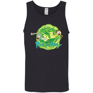 Rick And Morty Multidimensional Travel Men Tank Top