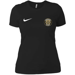 Nike New Orleans Saints Nfl Football Women T-Shirt