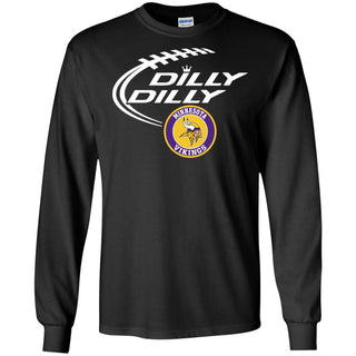 Dilly Dilly Minnesota Vikings Nfl Football Men Long SLeeve Shirt