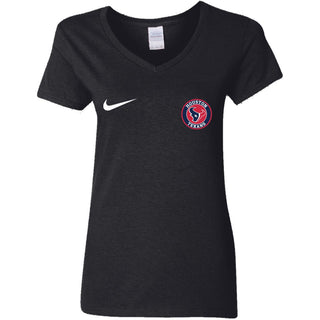Nike Houston Texans Nfl Football Women V-Neck T-Shirt