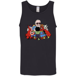 Stan Lee Shirt - Father Of Super Heroes Men Tank Top