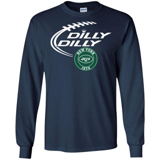 Dilly Dilly New York Jets Nfl Football Men Long SLeeve Shirt