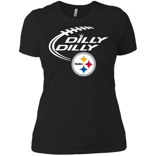 Dilly Dilly Pittsburgh Steelers Logo Nfl Football Women T-Shirt