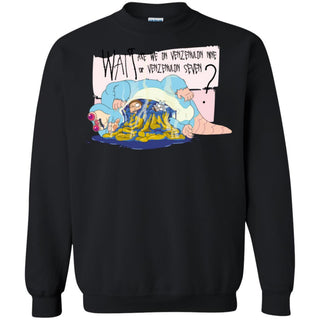 Ricky And Morty Which Venzenulon Are We On Unisex Crewneck Pullover Sweatshirt