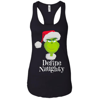 Dr. Seuss The Grinch Naughty Grinch Christmas Women Tank