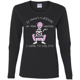Rick And Morty If There's A Wiener Women Long Sleeve Shirt