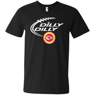 Dilly Dilly Kansas City Chiefs Nfl Football Men V-Neck T-Shirt