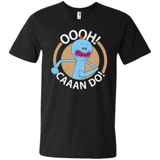 Rick And Morty Mr Meeseeks Oooh Caaan Do Men V-Neck T-Shirt
