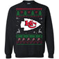 Kansas City Chiefs Logo Football Teams Ugly Christmas Sweater Unisex Crewneck Pullover Sweatshirt