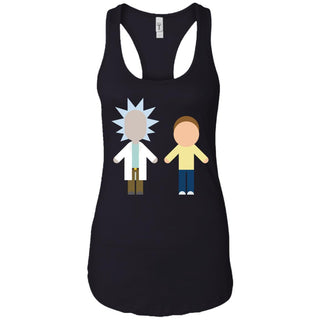 Rick And Morty Chibi Style Women Tank