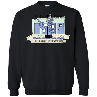 Rick And Morty - Fake Doors Room Unisex Crewneck Pullover Sweatshirt