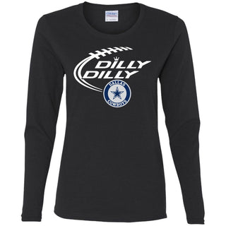 Dilly Dilly Dallas Cowboys Nfl Football Women Long Sleeve Shirt