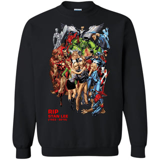 Rip Stan Lee Father Of Super Heroes Unisex Crewneck Pullover Sweatshirt